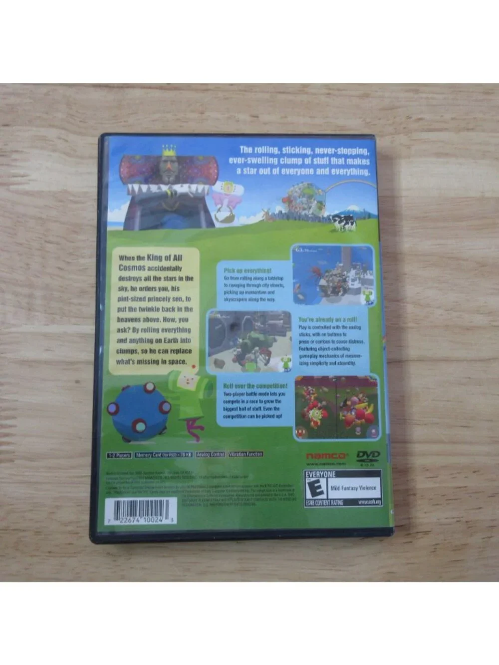 Katamari Damacy (Sony PlayStation 2 PS2, 2004) Complete with Manual